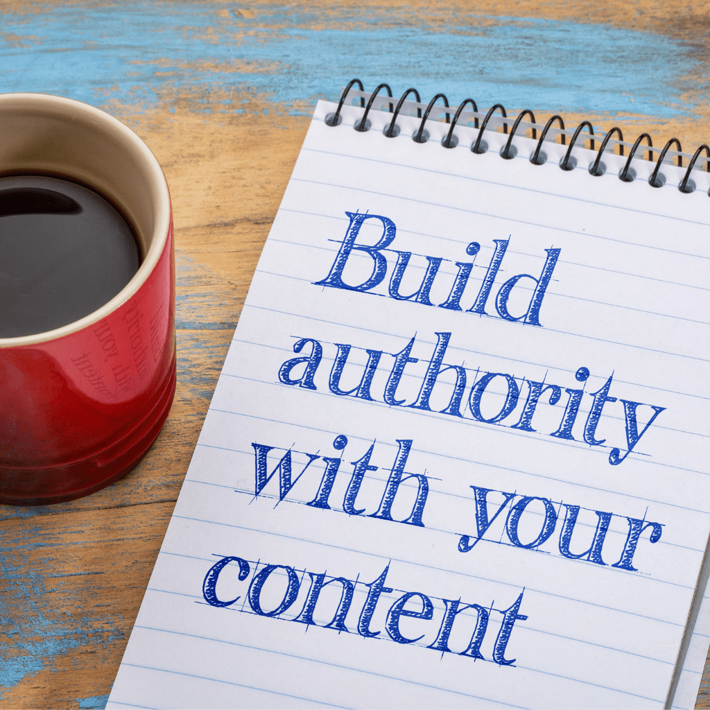 Build authority with backlinks